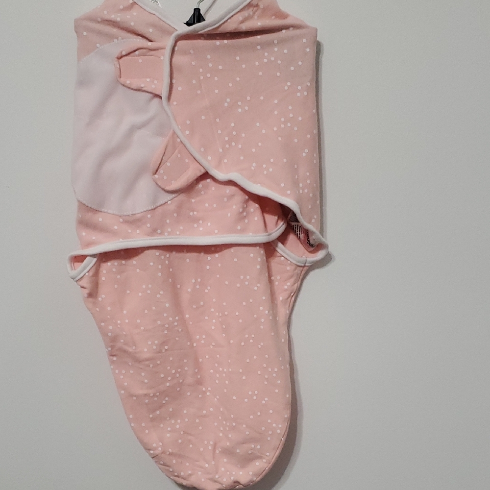 Pink and White Cozy Sleep Sack Pajamas